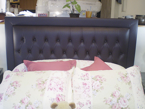 Nuevo respaldo Capitoné Marrón